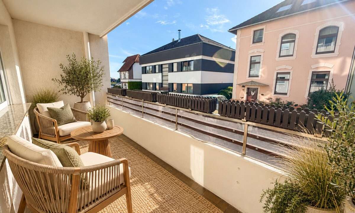 Balkon-KI-Mustereinrichtung